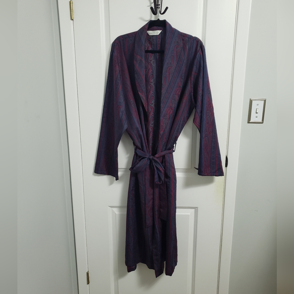 MARKS & SPENCER Paisley Dressing Gown/Robe